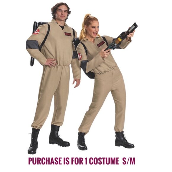 Ghostbusters Costume Inflatable Proton Backpack and Wand Adult Unisex S/M 38-40 - Picture 3 of 16